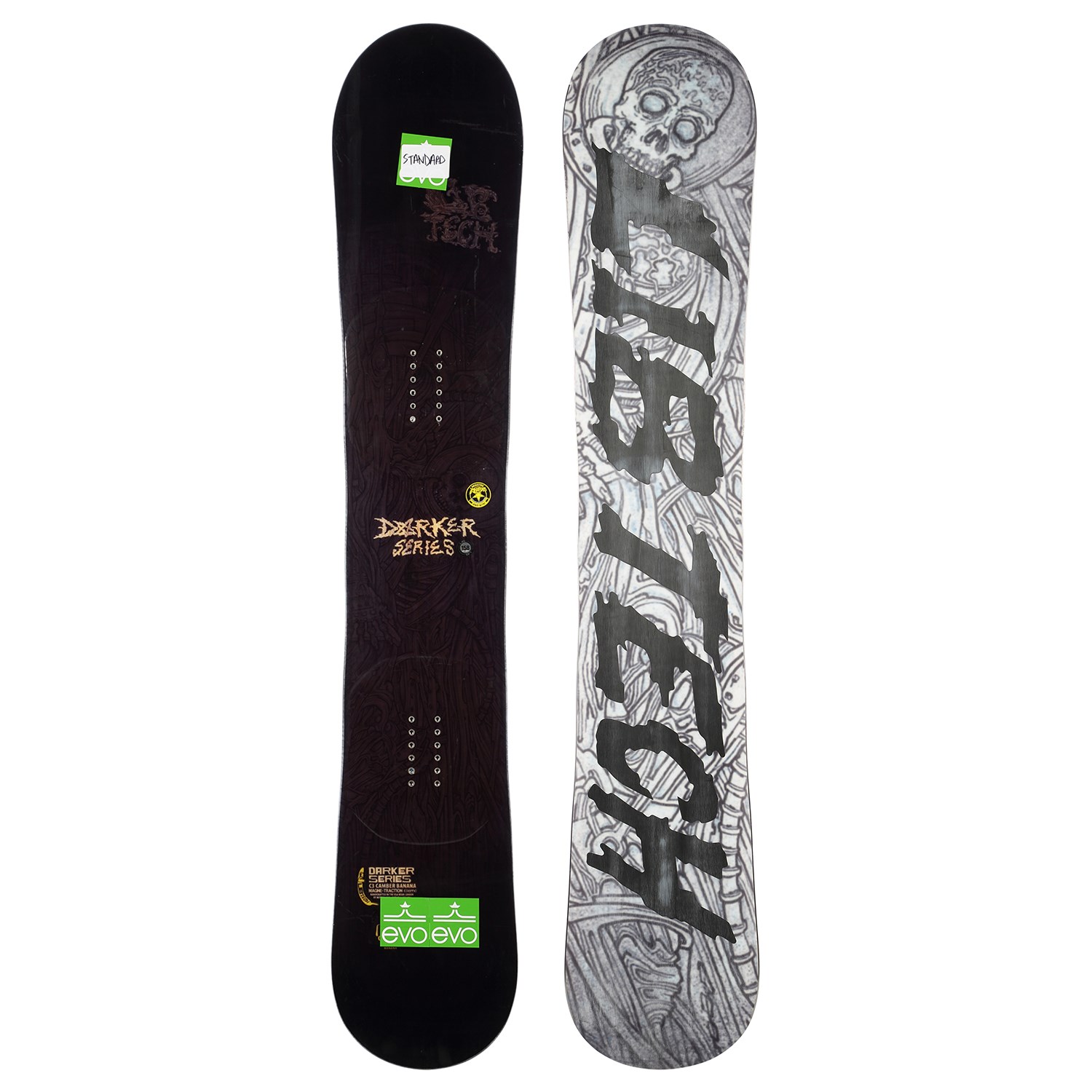 Lib Tech Darker Series C3BTX Snowboard Used 2014 evo outlet