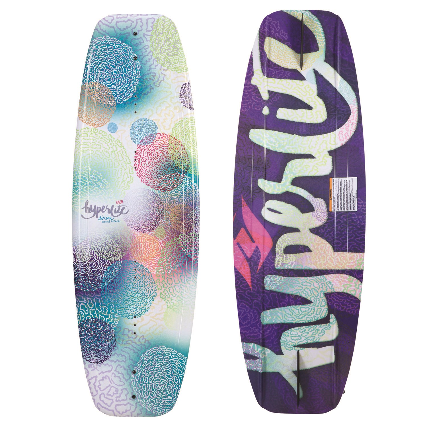 Hyperlite Divine Wakeboard Big Girls' + Jinx Wakeboard Bindings