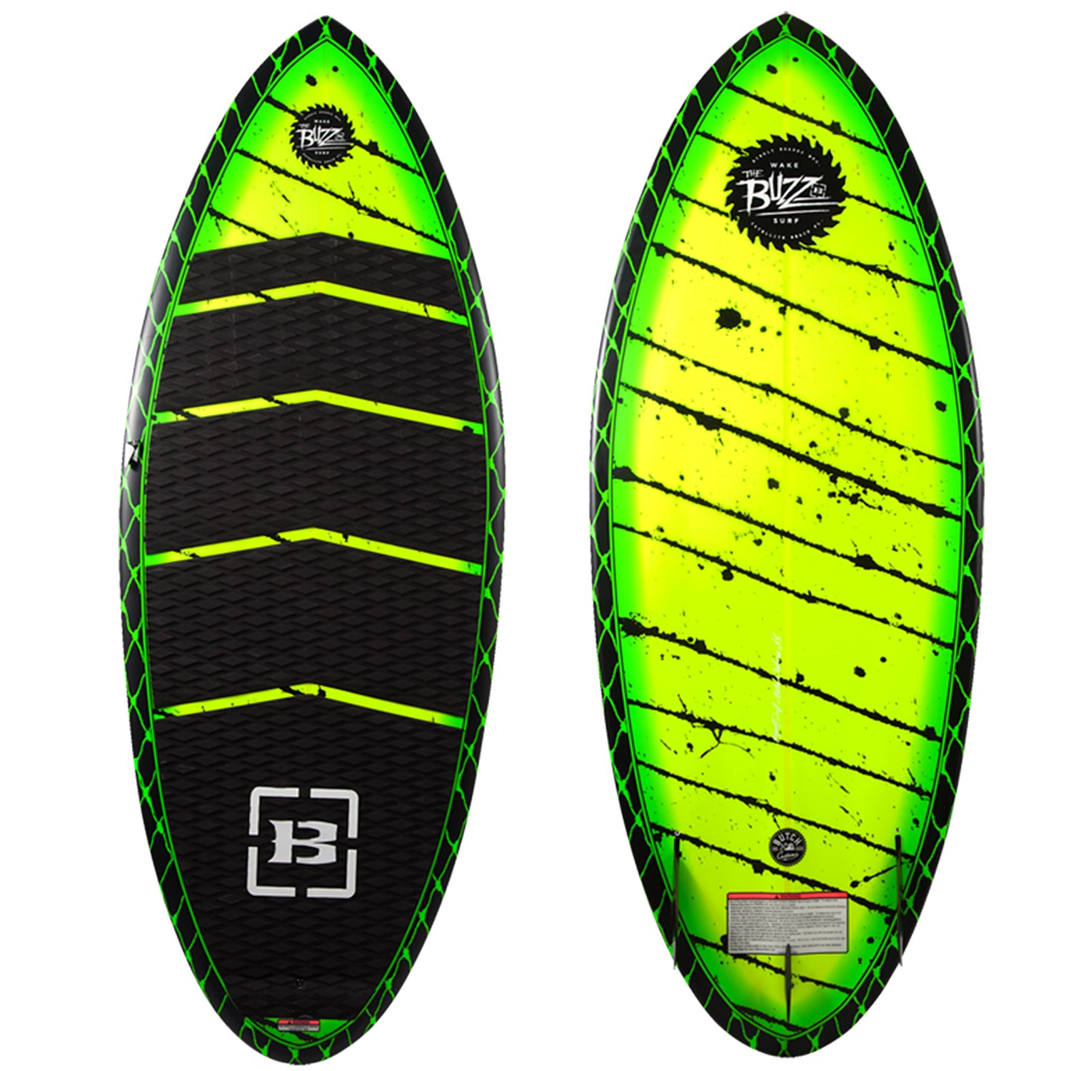 Byerly Wakeboards Buzz Wakesurf Board 2015 evo