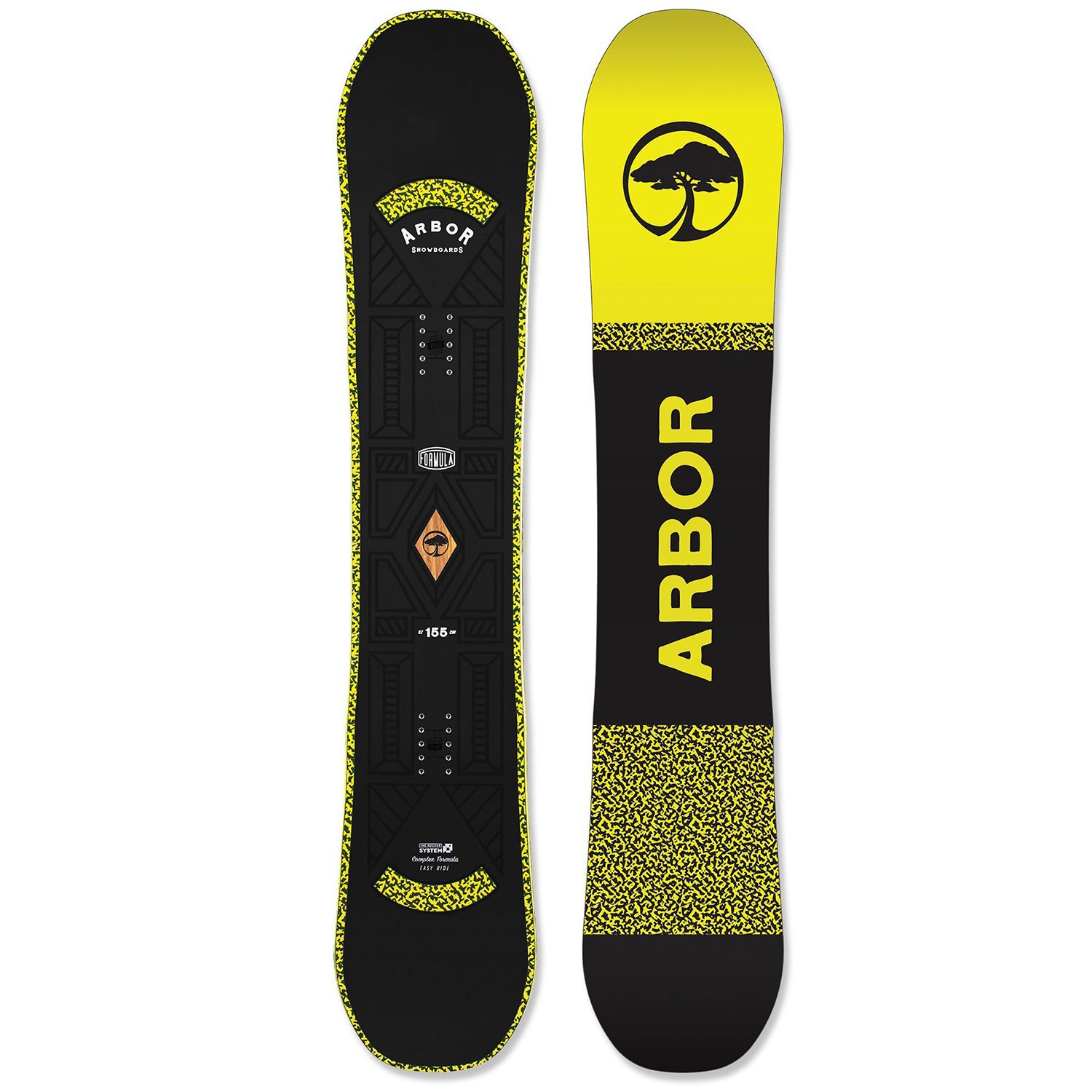 Arbor Formula Mini Snowboard Kids' 2016 + Burton Mission Smalls
