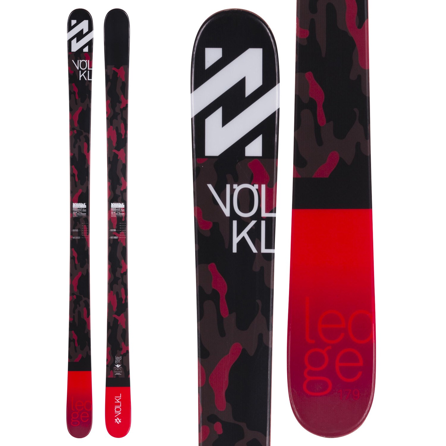 Volkl Ledge Skis 2016