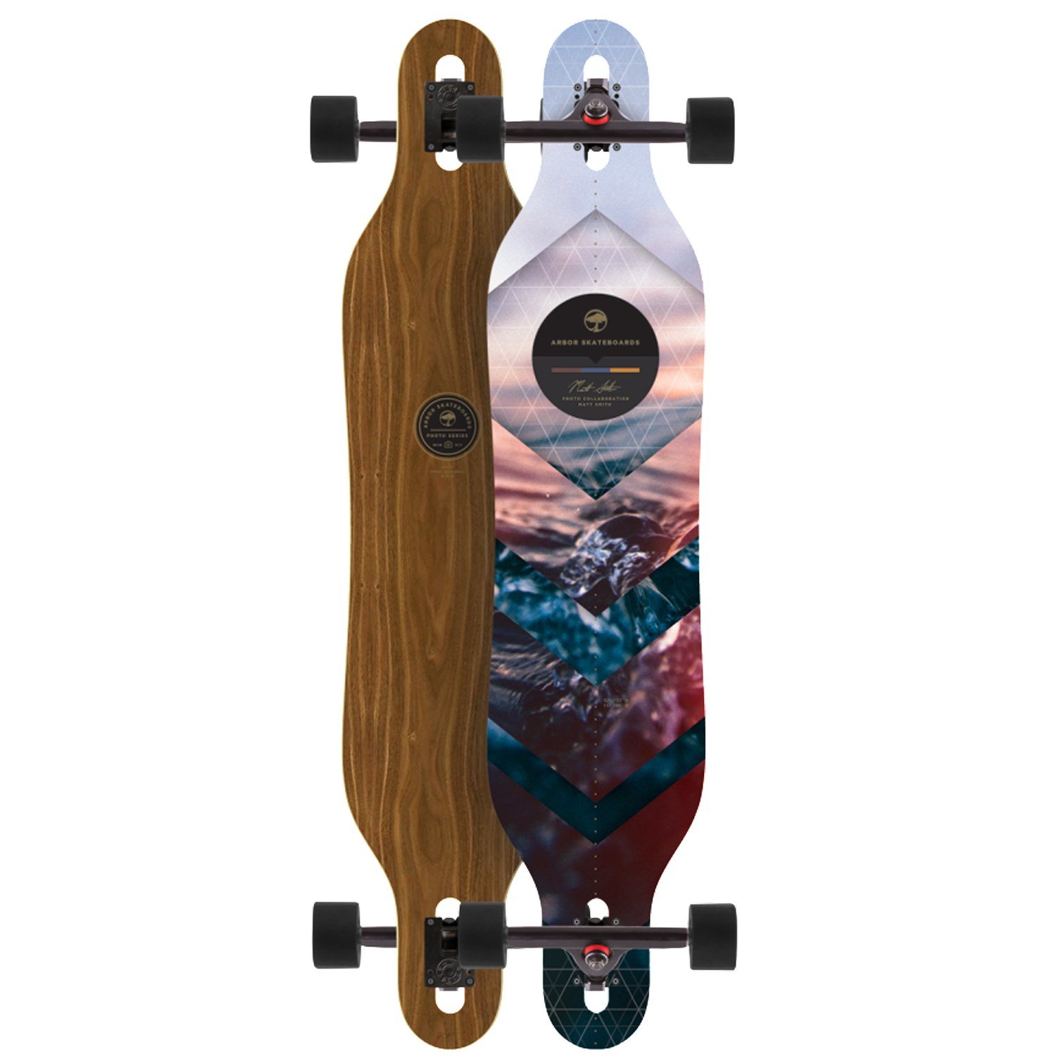 Arbor Axis Walnut Longboard Complete