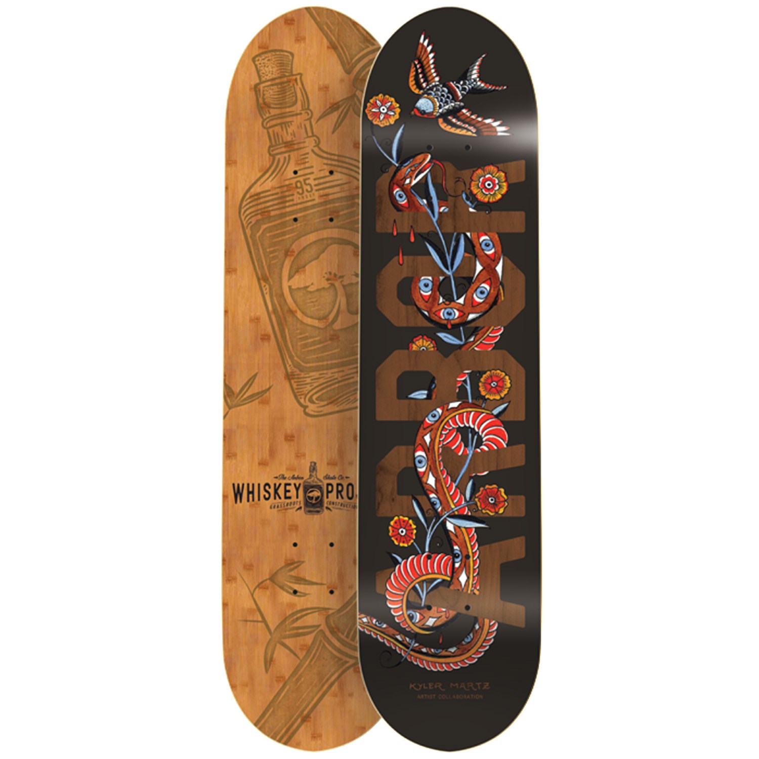 Arbor Whiskey Skateboard Deck evo