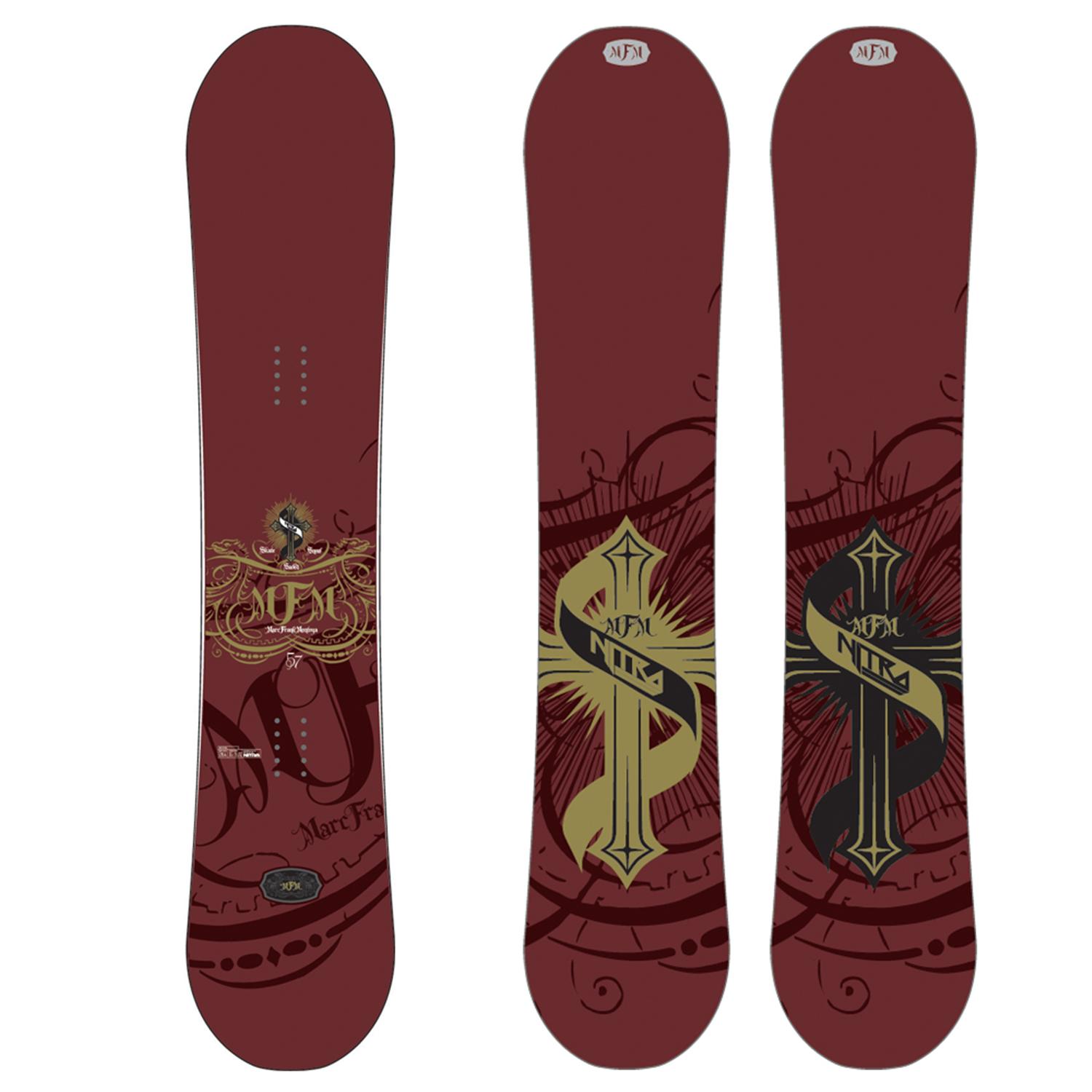 Nitro MFM Logo Wide Snowboard 2007 evo outlet