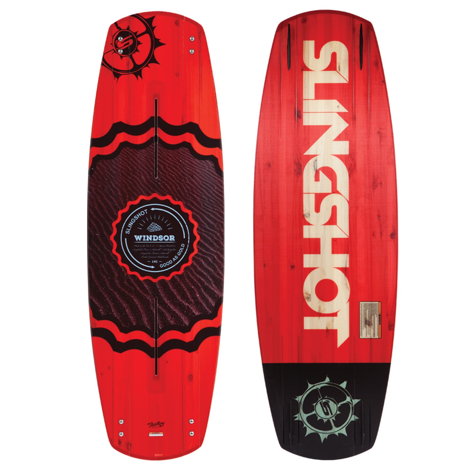 Slingshot Windsor Wakeboard + RAD Bindings 2016 evo outlet