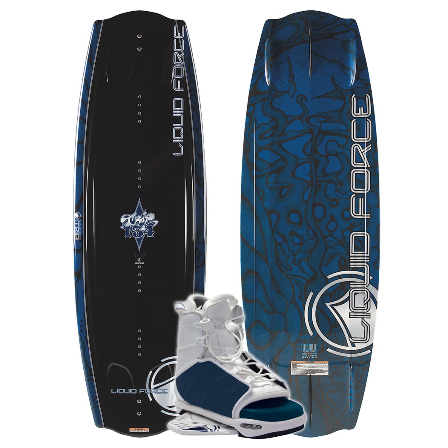 Liquid Force Trip Wakeboard + Alpha Boot 2007 evo outlet