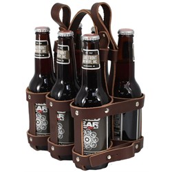 Fyxation Leather 6 Pack Caddy  