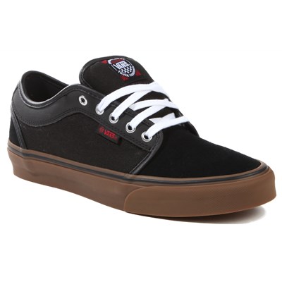 vans classic black slip on trainers