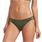 Rvca Solid Full Tab Side Bikini Bottoms Women S Evo