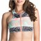 Roxy Pop Surf Crop Halter Bikini Top Women S Evo