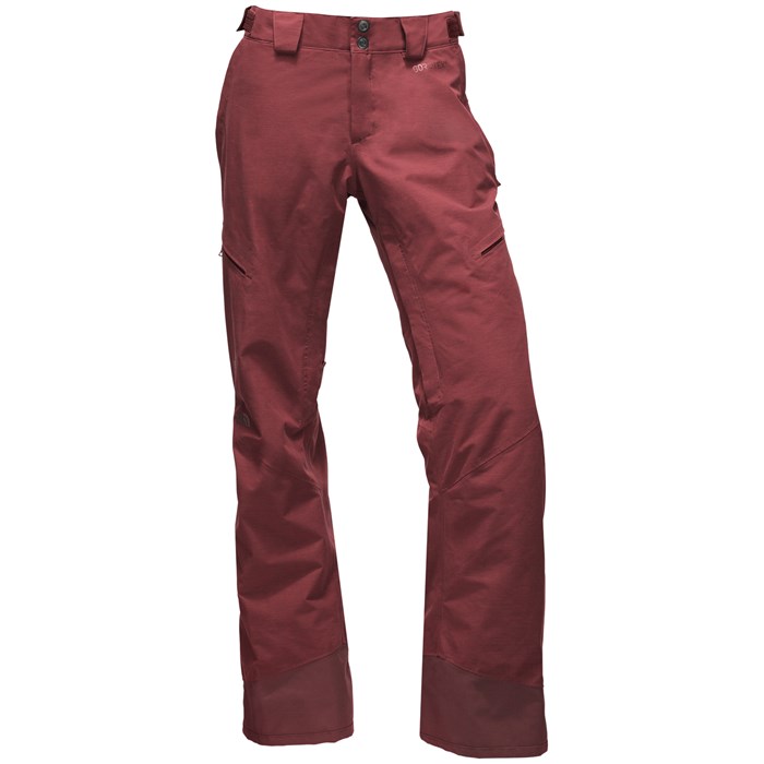 north face red ski pants