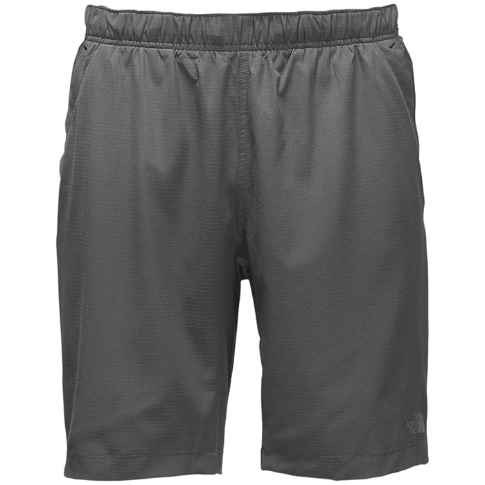 north face logo shorts