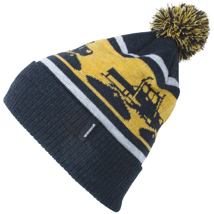 Spacecraft Snowcat Pom Beanie evo