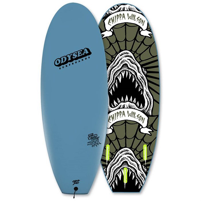 サーフィン・ボディボード Catch surf blank series 6'0 fish-tri fin Blank Series 6'0 Fish Tri-Fin White Soft Top Surfboard | Bahama Boards