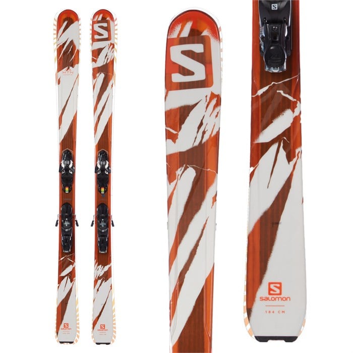 Salomon MTN Explore 88 Skis + Salomon Z12 Demo Bindings 2016 Used