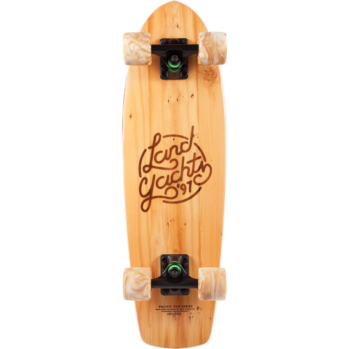 Landyachtz Revival Pacific Yew Cruiser Skateboard Complete evo