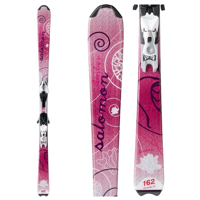 Salomon Amber Skis + Salomon 609 Ti BindingsWomen's 2008 evo outlet