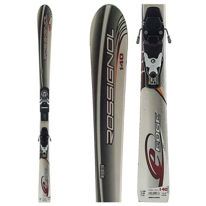 Rossignol Edge Jr. Skis + Bindings Used 2006 evo outlet