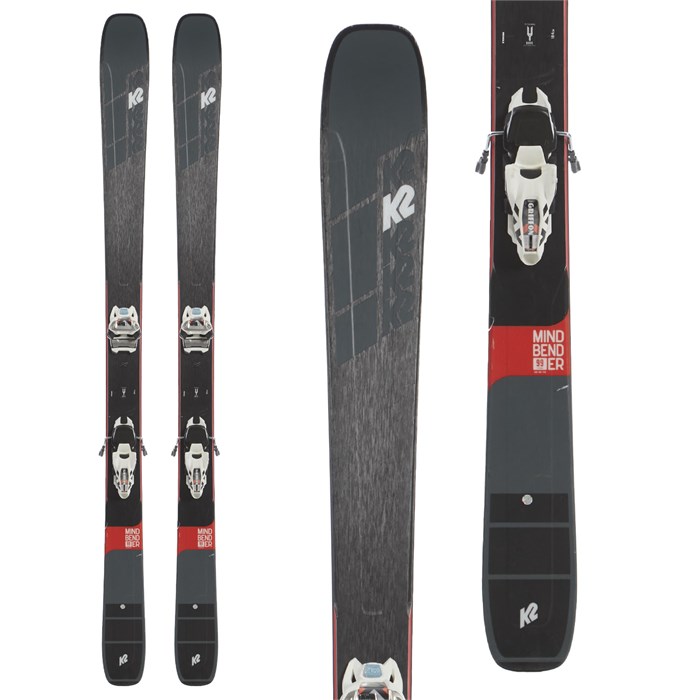 K Mindbender Ti Skis Marker Griffon Id Bindings Used Evo