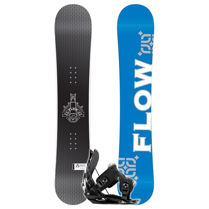 Flow Merc Snowboard Flite 1 Bindings 2009 Evo Outlet