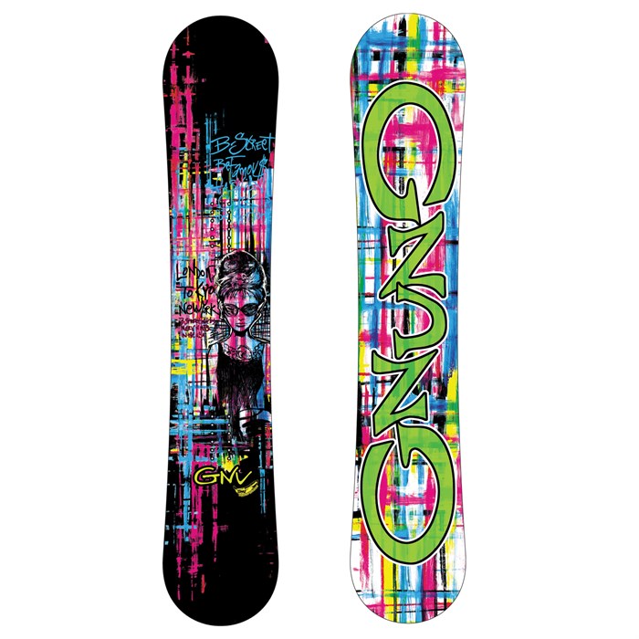 GNU B-Street BTX Banana Rocker Snowboard - Women's 2010 | Evo Outlet