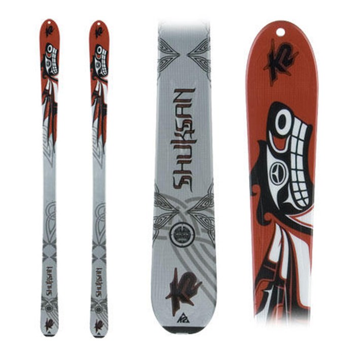 K2 Shuksan Telemark Skis 2008 evo outlet