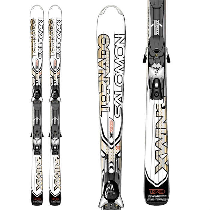 Salomon X Wing Tornado Ti Skis Z12 Bindings 2011 Evo Outlet