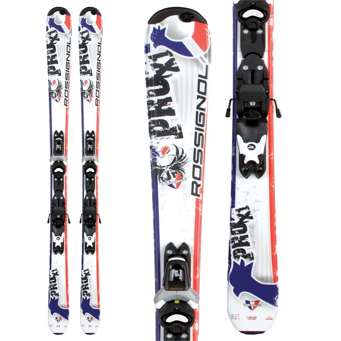 Rossignol Avenger X1 Pro Skis + Comp Kid Bindings Youth 2011 evo outlet