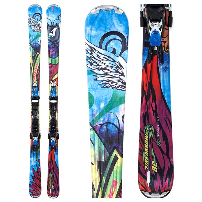 Nordica Fire Arrow 80 Skis + XBI CT Bindings 2011