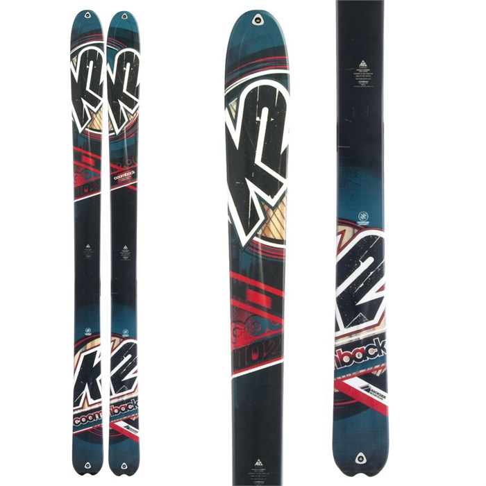 K2 CoomBack Skis 2012 evo outlet