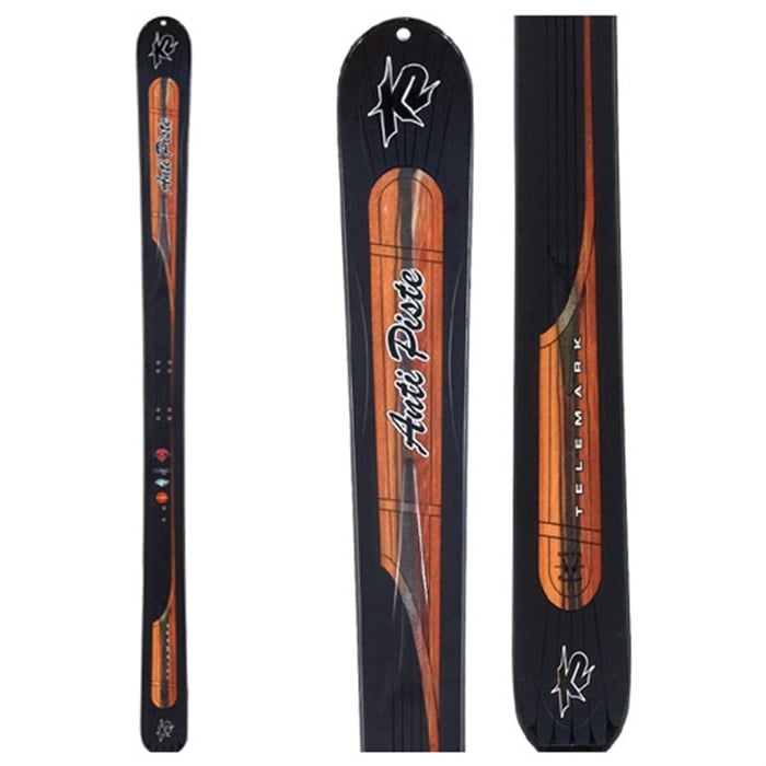 K2 Anti Piste Telemark Skis 2007 evo outlet