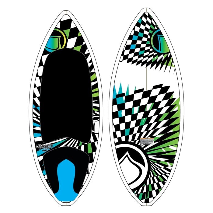 Liquid Force TC Custom Skim Wakesurf Board 2012 evo outlet