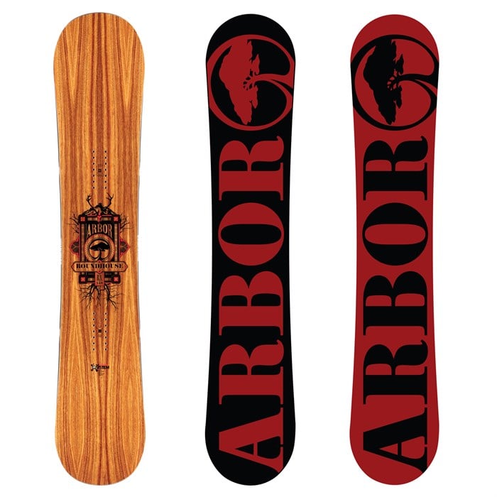 Arbor Roundhouse RX Mid Wide Snowboard 2013 evo outlet