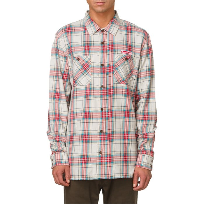 Vans Birch Flannel Button Down Shirt evo outlet