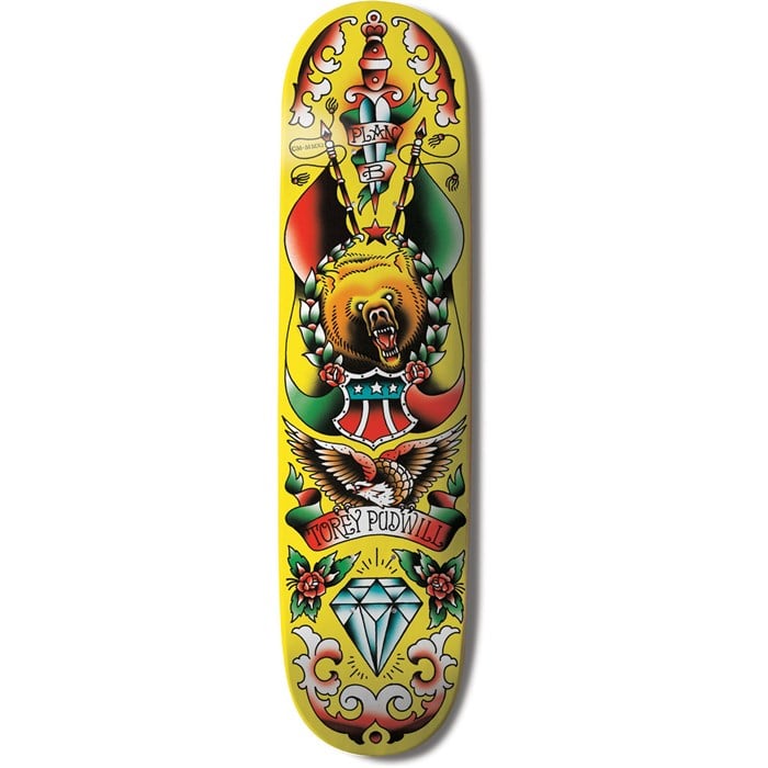 Plan B Torey Pudwill Color Flash Skateboard Deck | Evo