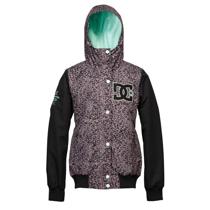 Dc Mens Spectrum Softs Jacket Winter Coat Ski Snow Snowboard S Mens 3 4 Long Grey Brown Check Wool