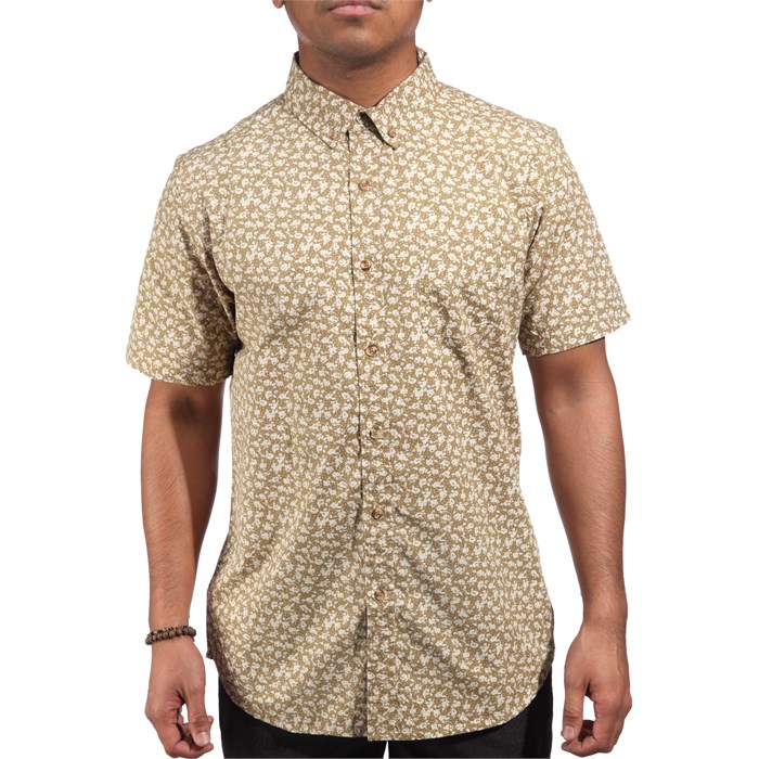 obey button shirt