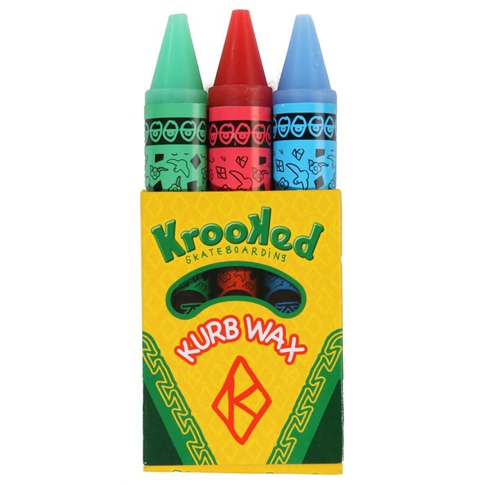 Krooked Curb Skateboard Wax evo
