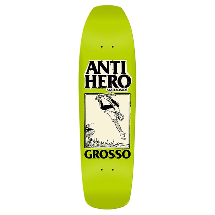 Anti Hero Grosso Lance Mountain Guest Art 9.25 Skateboard Deck evo