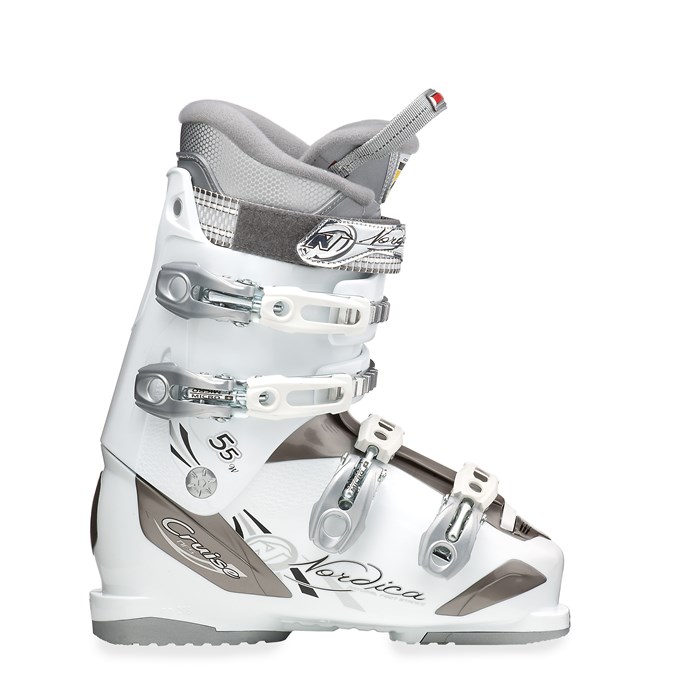 Nordica Women’s Cruise S W Ski Boots 2024 – Wide 104mm Last, Heat-Moldable, Beginner/Intermediate