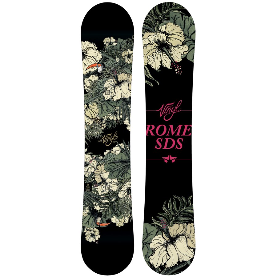 Rome Vinyl Snowboard Women's 2016 evo outlet