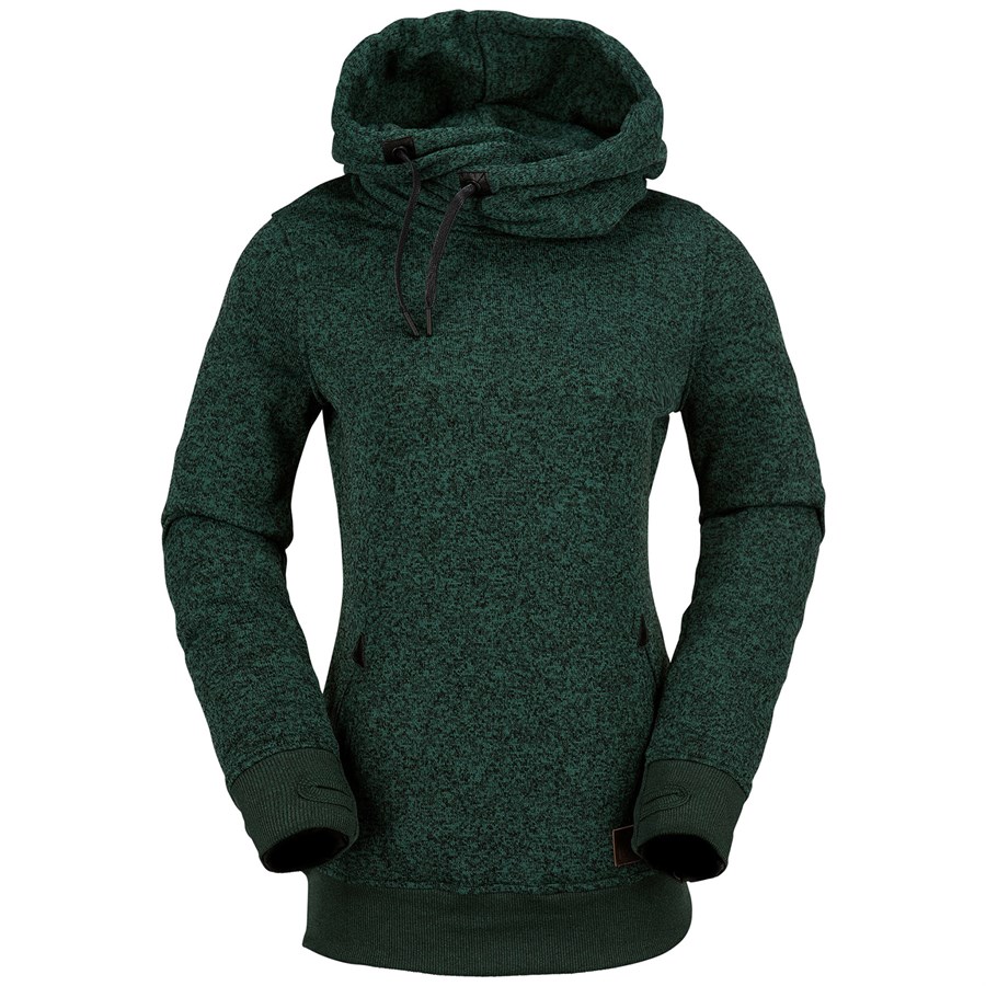 volcom hoodie green