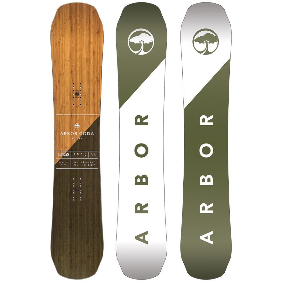 arbor coda rocker snowboard