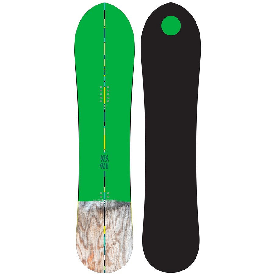 Yes. 420 Snowboard 2017 evo
