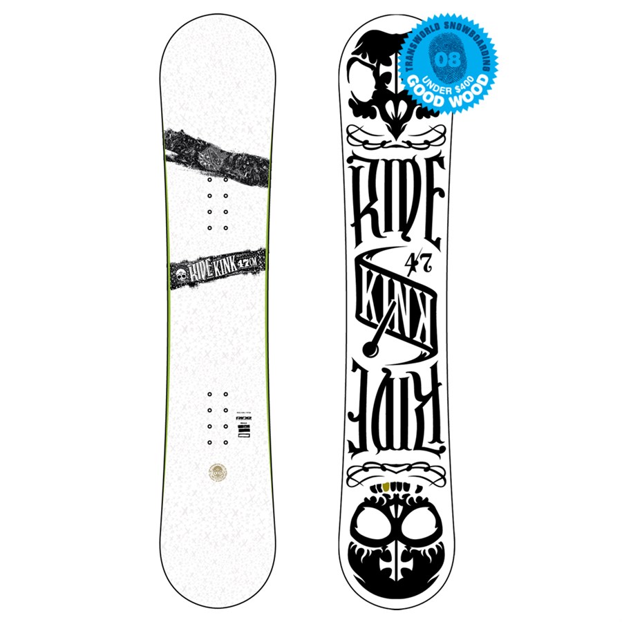Ride Kink Snowboard 2008 evo outlet