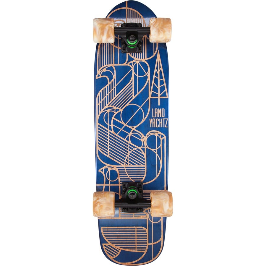 Landyachtz Dinghy Birds Deco Cruiser Skateboard Complete evo