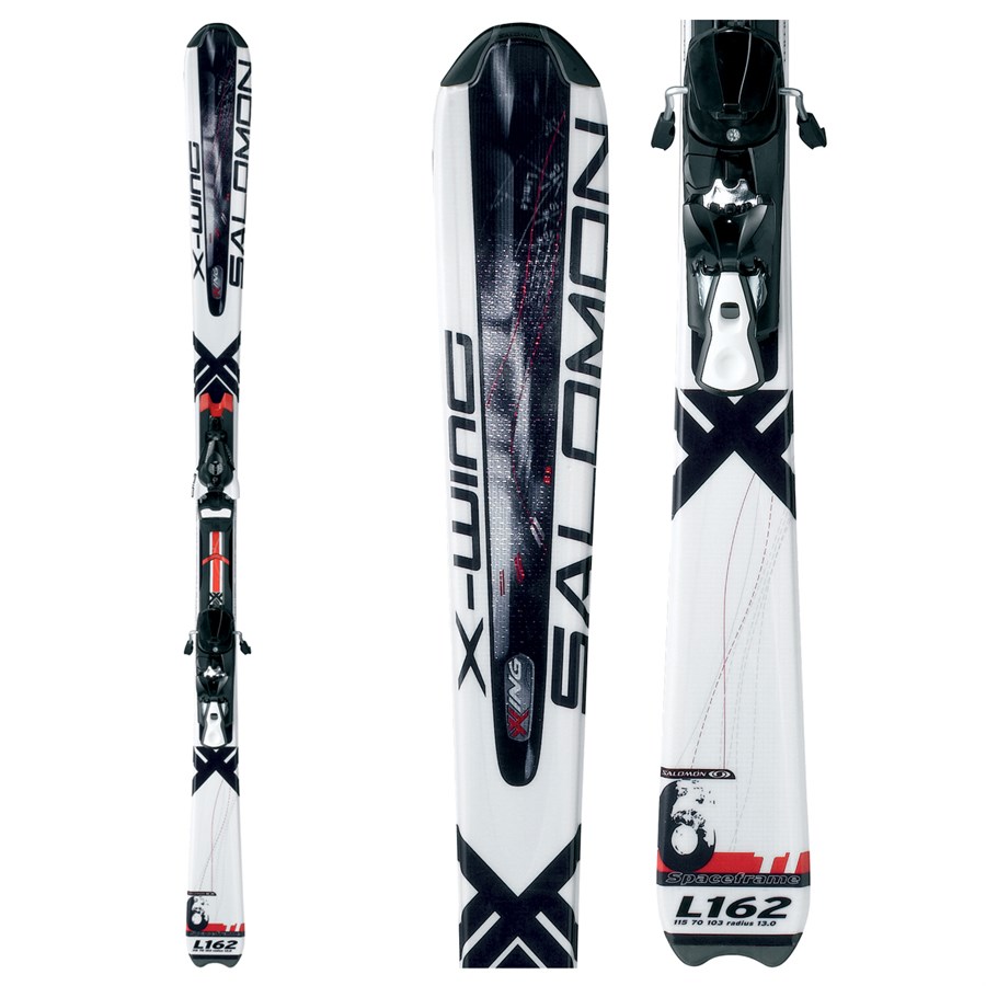 Salomon X Wing 6 Skis + Salomon 610 Bindings 2008 evo outlet