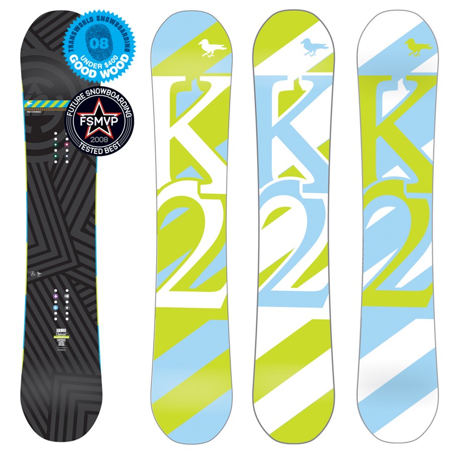 K2 Darkstar Modern Amusement Snowboard 2008 evo outlet