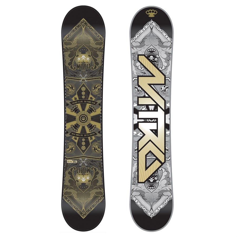 Nitro Misfit Logo Snowboard 2009 evo outlet