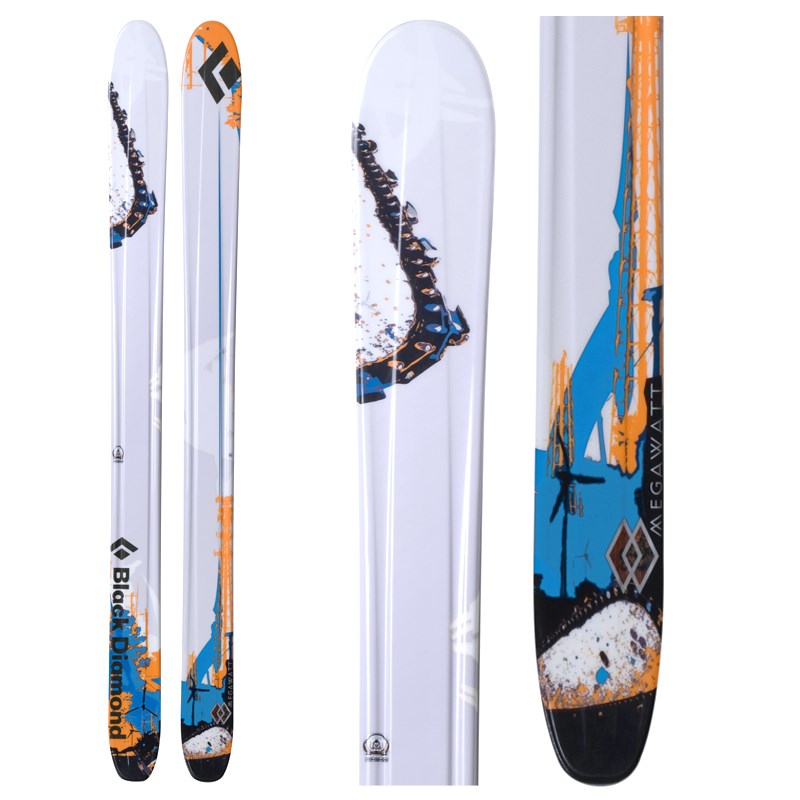 Black Diamond Megawatt Skis 2009 evo outlet